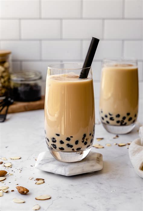 chanel almond milk tea|drinking almond milk overnight.